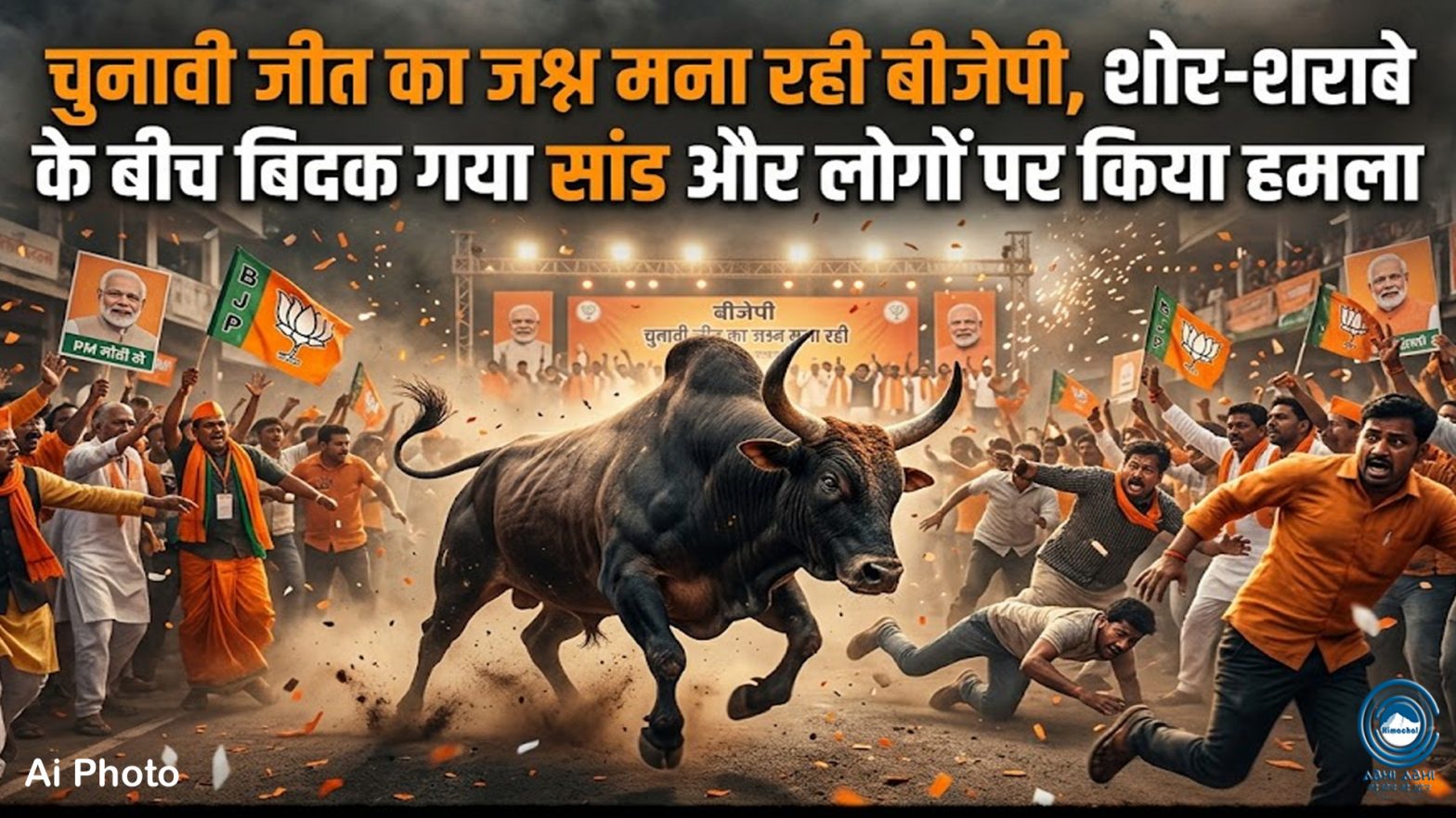 Election victory | BJP | Bull