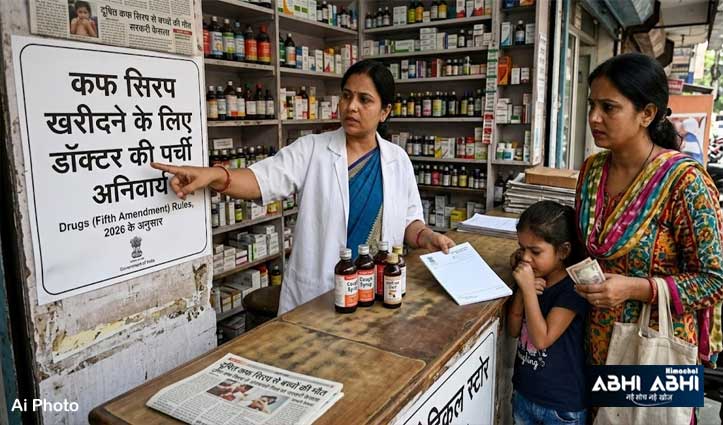 देशभर में कफ सिरप खरीदने के नियम सख्त, अब बिना डॉक्टर की पर्ची के नहीं मिलेगी दवा