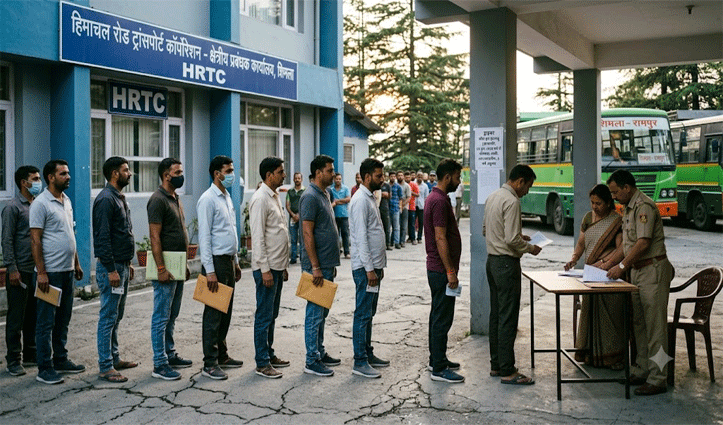 HRTC का बड़ा फैसला: कर्मचारियों की हड़ताल के बीच ‘अस्थायी ड्राइवरों’ की भर्ती शुरू, वॉक-इन इंटरव्यू कल