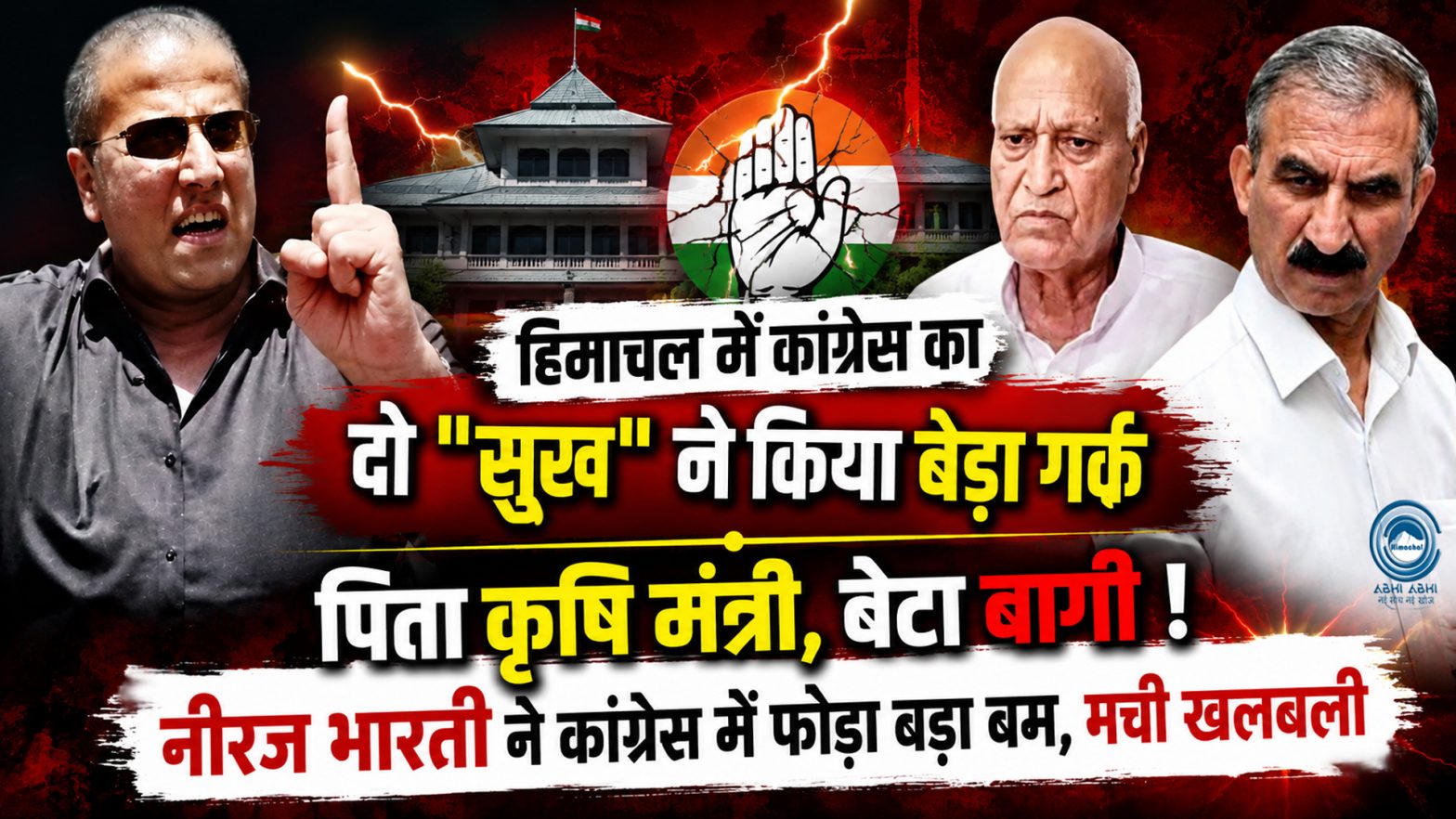 Neeraj Bharti | Target | CM Sukhu |