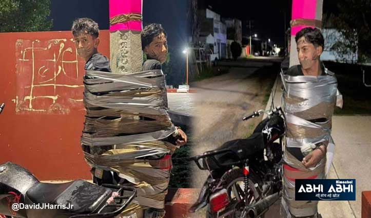 मेक्सिको का ‘बैटमैन’ चोरों को पकड़कर खंभे से बांधा और छोड़ गया पोस्टर, लोग बोले- असली हीरो