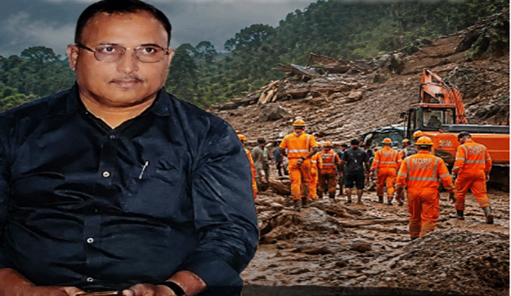 वायनाड भूस्खलन: 6 दिन बाद मिला हिमाचल के इंजीनियर विक्रम का श#व, फतेहपुर में पसरा मातम