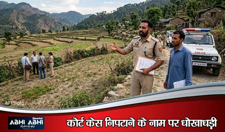 सिरमौर में जमीन का विवाद सुलझाने के नाम पर 10 लाख की ठगी, कानूनगो समेत 4 लोगों पर FIR दर्ज