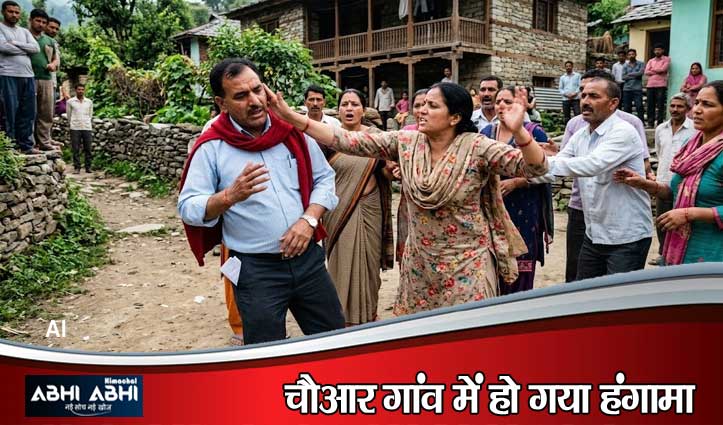 अंब में पारिवारिक विवाद सुलझाने पहुंचे उपप्रधान को महिला ने जड़ा थप्पड़, मामला दर्ज