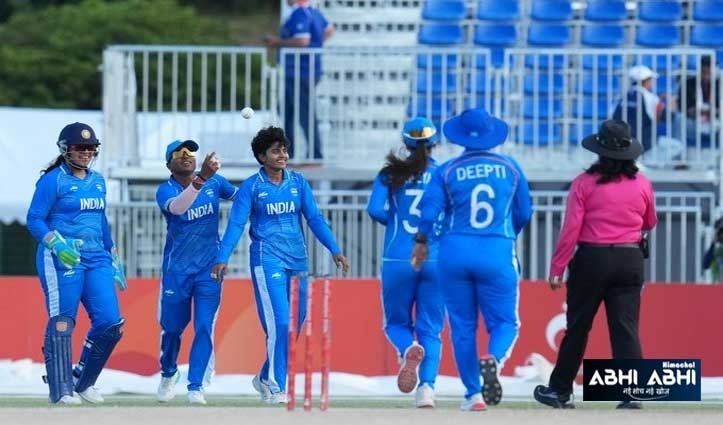 Asian Games-2026 :भारत को पहला गोल्ड मेडल, महिला क्रिकेट टीम ने श्रीलंका को रौंदकर रचा इतिहास