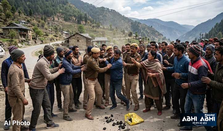 कुल्लू में चरस के साथ पकड़े गए आरोपियों को भीड़ ने पुलिस हिरासत से कराया मुक्त,पंचायत प्रधान समेत कई पर मामला दर्ज